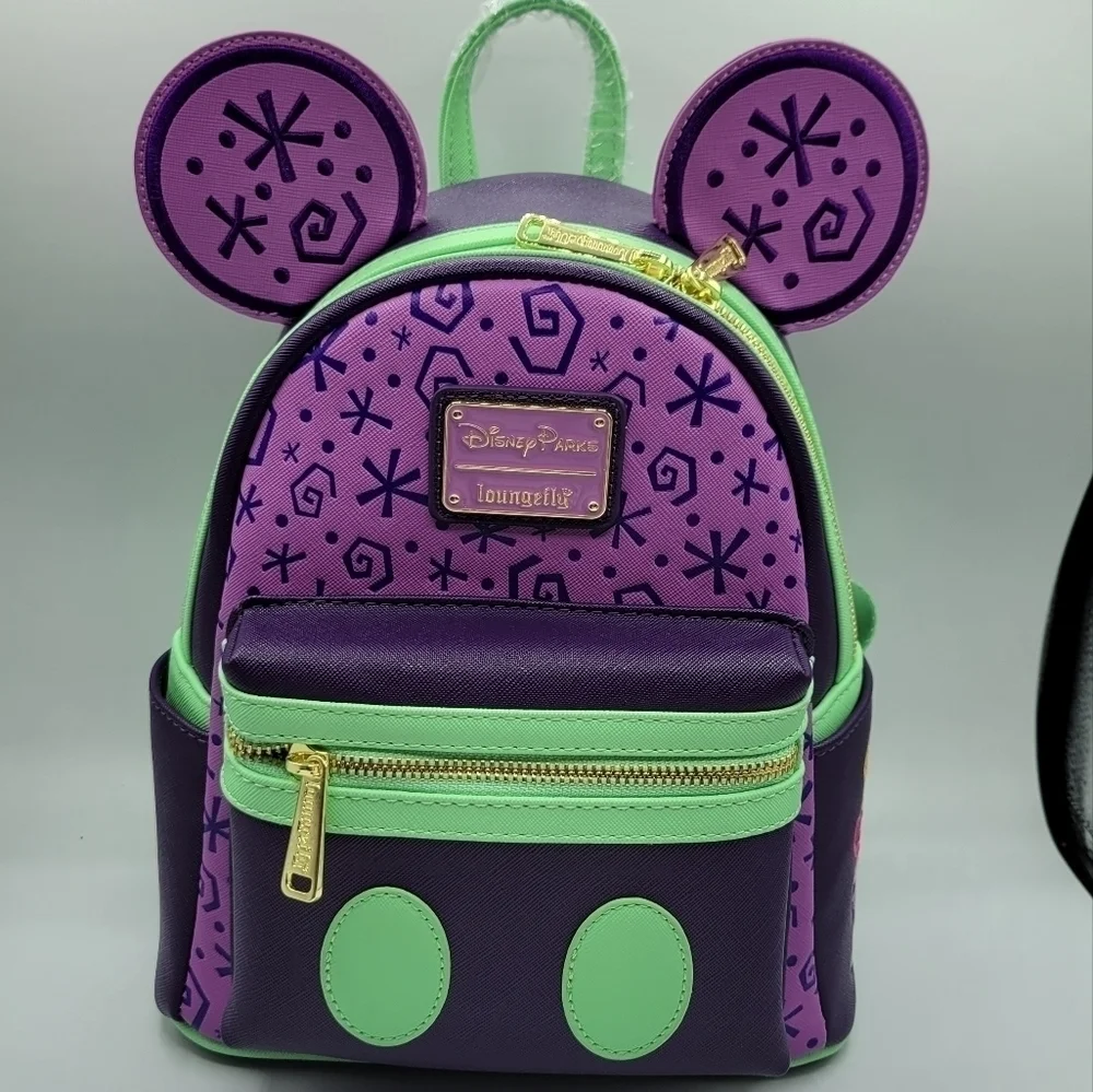 Loungefly Mad Tea Party Mickey Mouse The Main Attraction Backpack